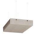ACOUSTIC ARTWORK Baffel | 1200-2400 x 250-280 mm,  3 verschiedene Formen ACOUSTIC ARTWORK Baffel | 1200-2400 x 250-280 mm,  3 verschiedene Formen