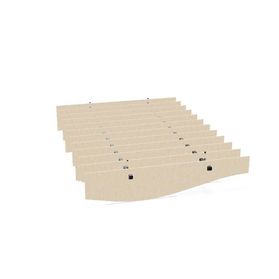 ACOUSTIC ARTWORK Baffel | 1200-2400 x 250-280 mm,  3 verschiedene Formen