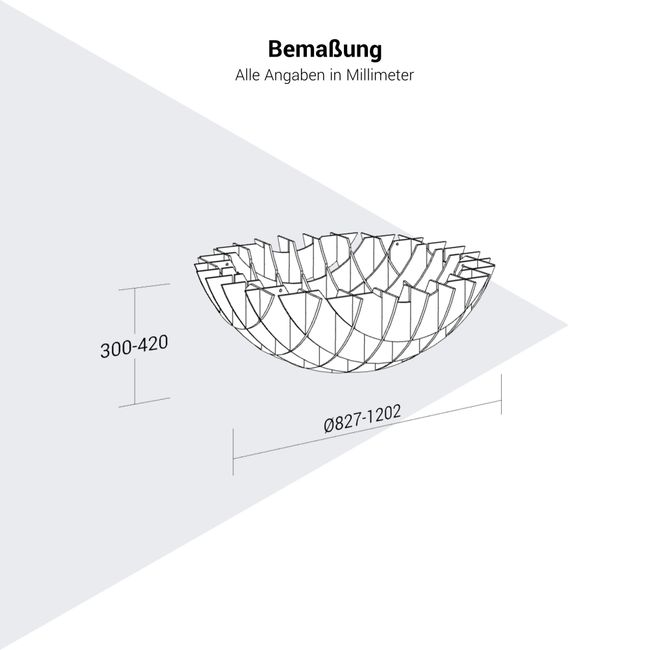 ACOUSTIC ARTWORK Cloud | Ø 827-1202 mm,  über 20 Farben