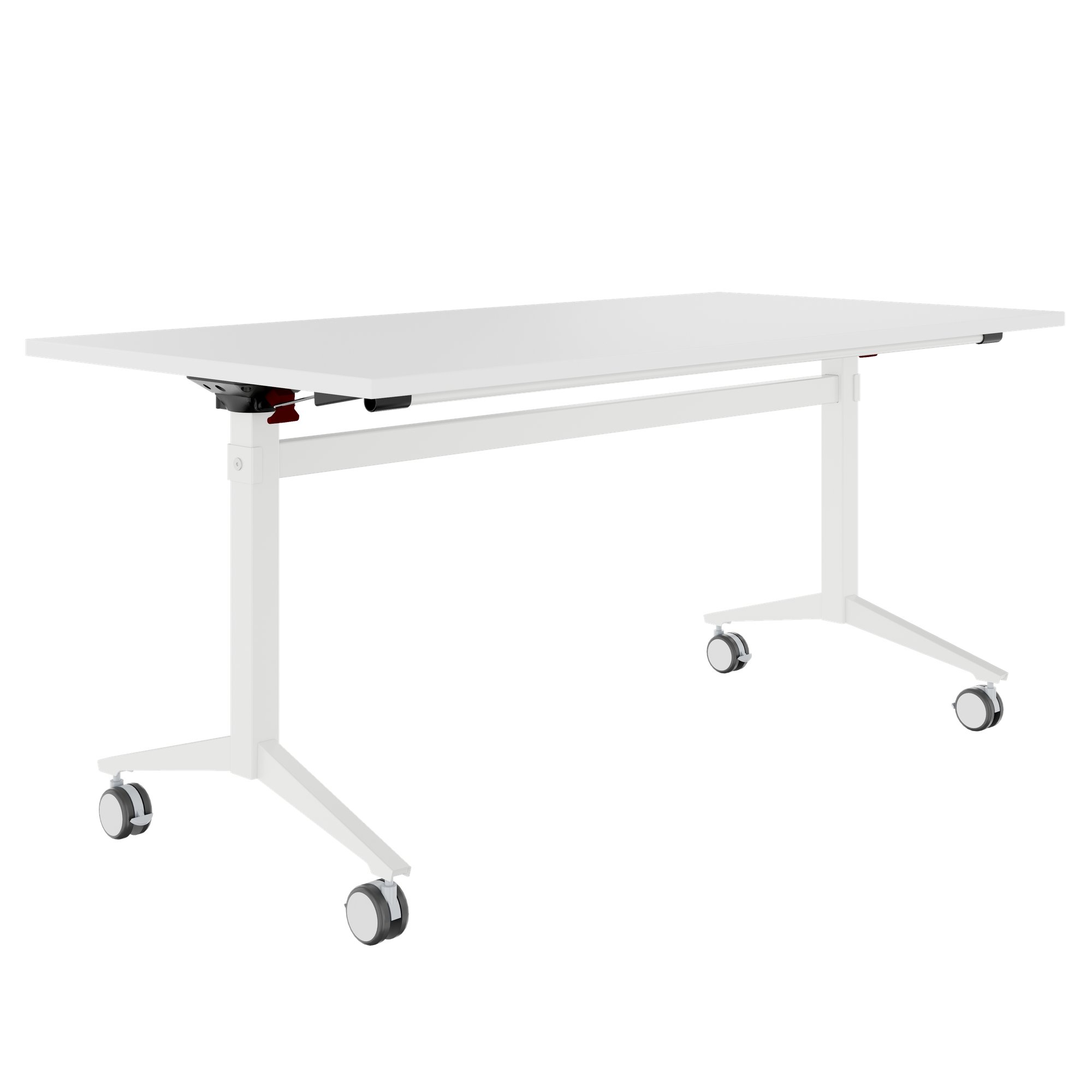 FOTA Klapptisch | 1600 x 800 mm, Rollbar, Klappbar, Weiß - 1 Main Image