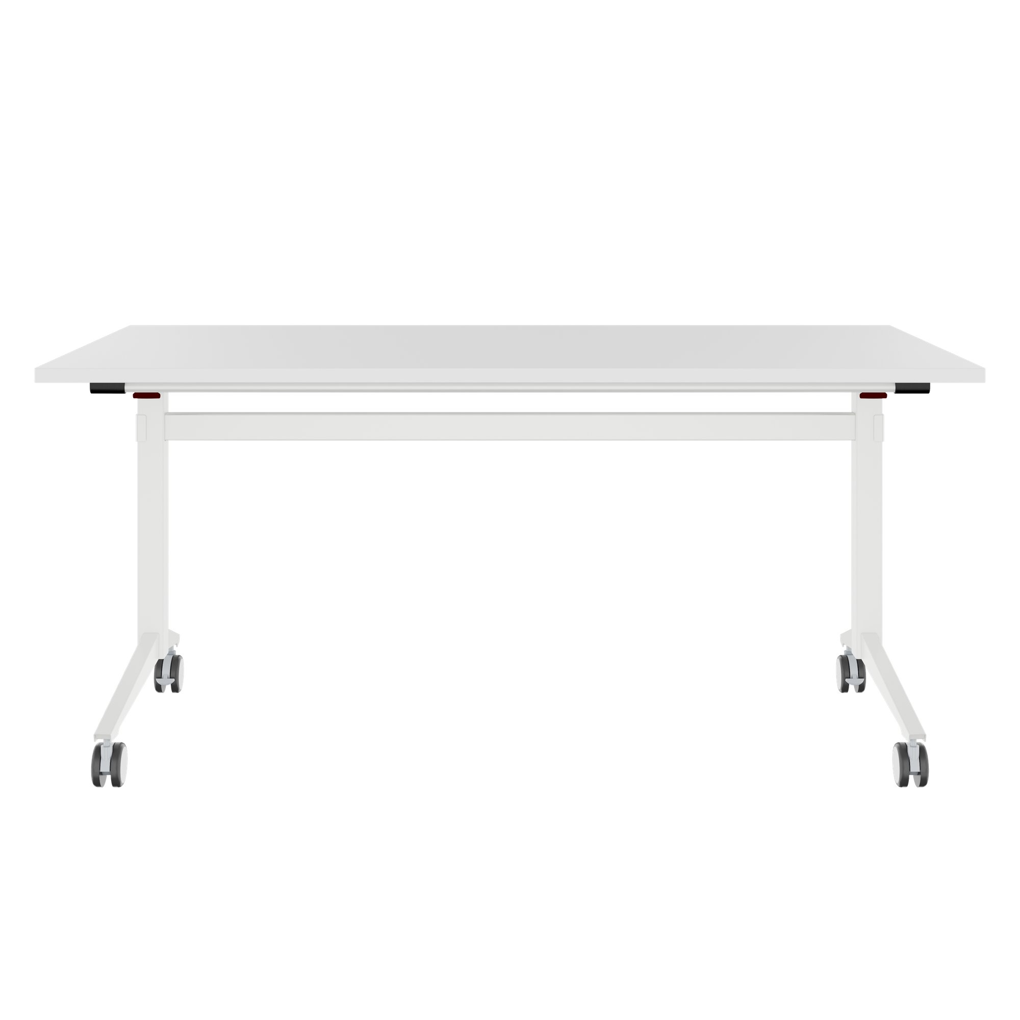 FOTA Klapptisch | 1600 x 800 mm, Rollbar, Klappbar, Weiß - 3 Main Image