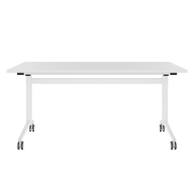 FOTA Klapptisch | 1600 x 800 mm, Rollbar, Klappbar, Weiß