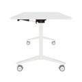 FOTA Klapptisch | 1600 x 800 mm, Rollbar, Klappbar, Weiß - 4 Thumbnail Image