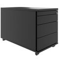 PRO Rollcontainer | 800 mm tief, Kleinteilefach, Soft-Close, Schwarz - 1 Thumbnail Image