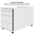 PRO Rollcontainer | 800 mm tief, Kleinteilefach, Soft-Close, Schwarz - 11 Thumbnail Image