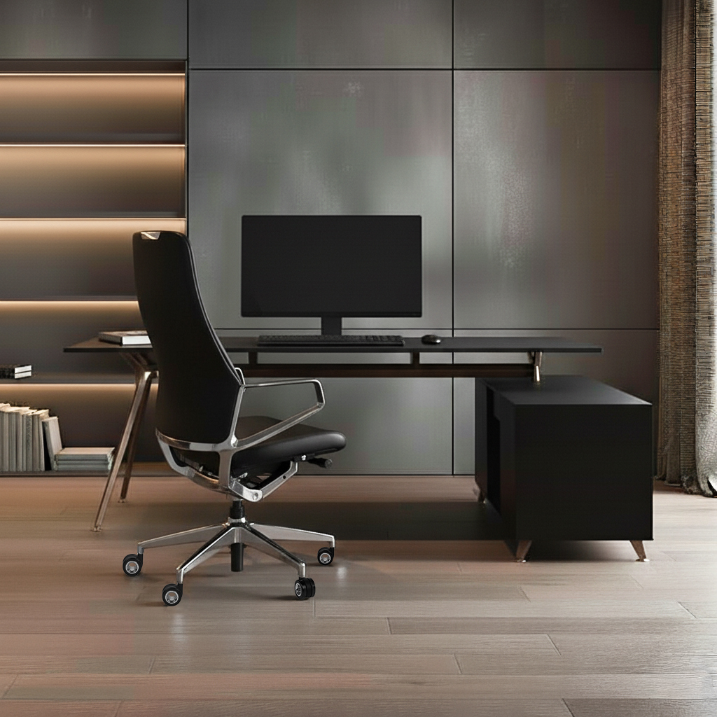 ARKONIS Schreibtisch mit Sideboard | 2000-2200 x 745 mm - 3 Main Image