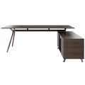 ARKONIS Schreibtisch mit Sideboard | 2000-2200 x 745 mm