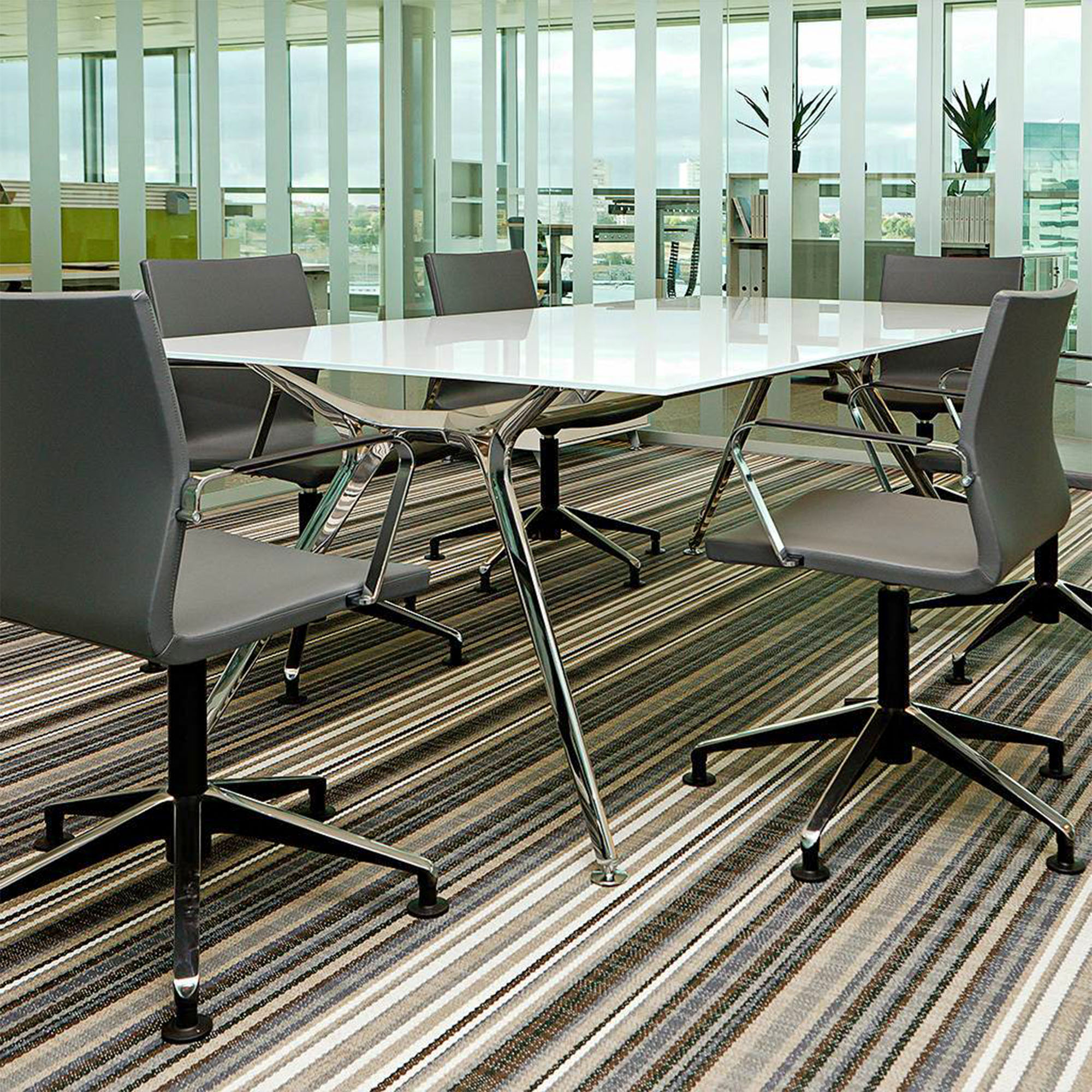 ARKONIS Schreibtisch | 2000-2200 x 745 mm, Glasplatte - 9 Main Image