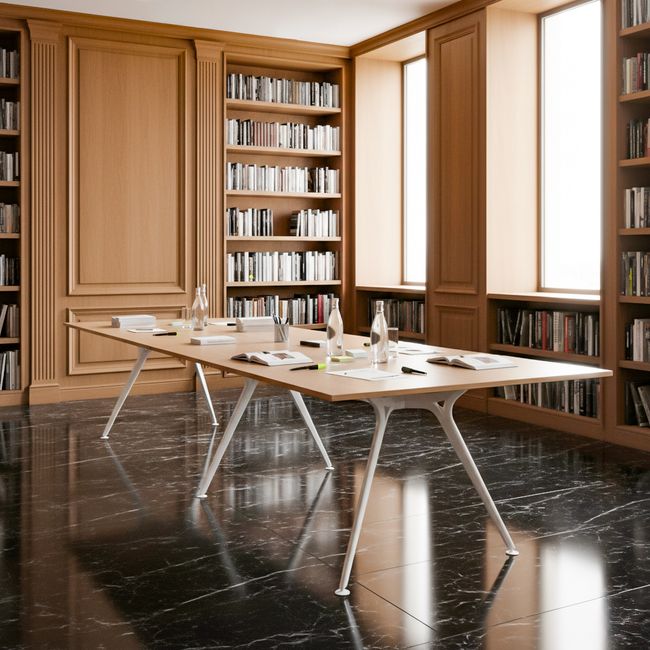 ARKONIS Konferenztisch | 1200-3200 x 1200-1600 mm (4-10 Personen)