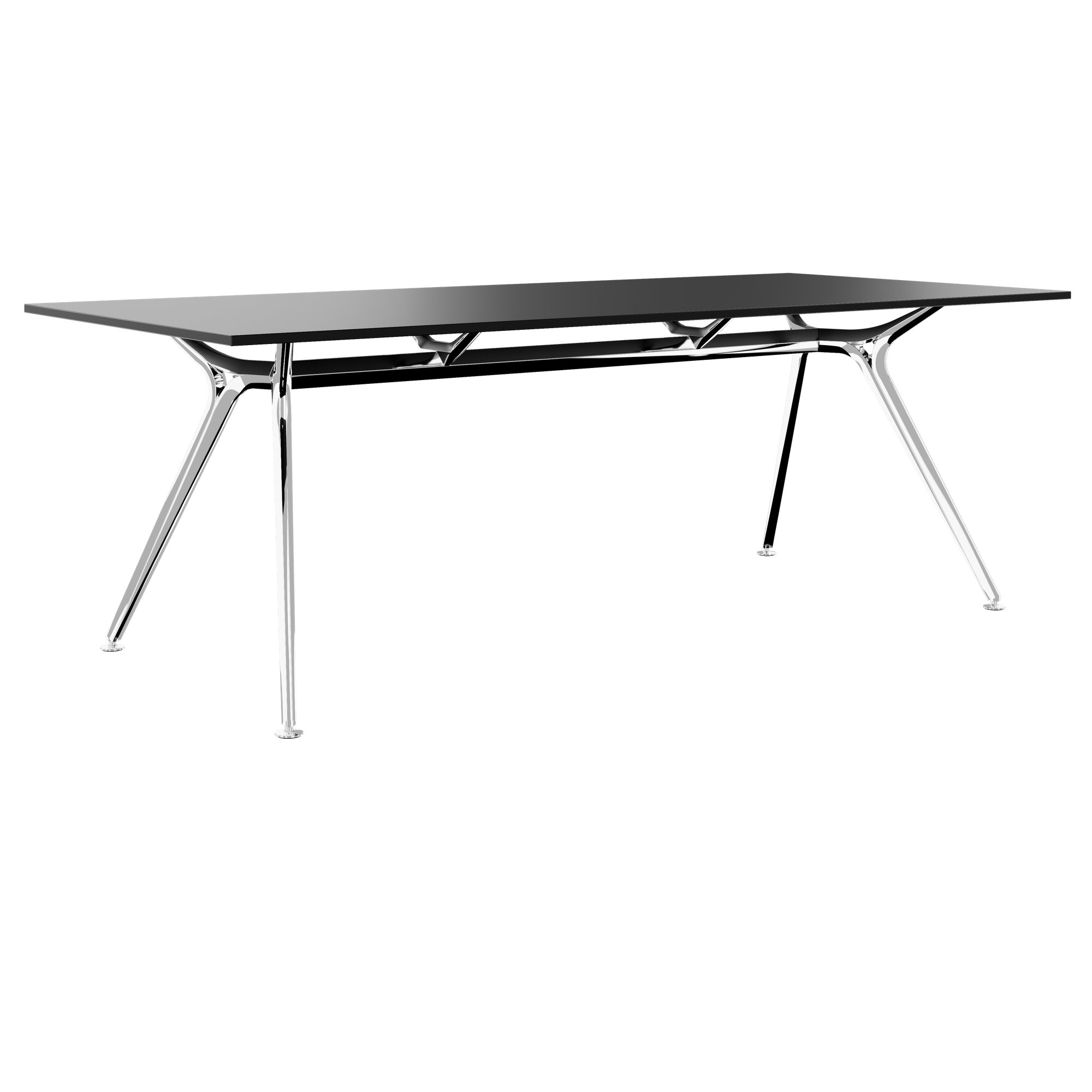 ARKONIS Schreibtisch | 2000-2200 x 745 mm, optionale Kabelklappe und Kniesichtblende - 24 Main Image