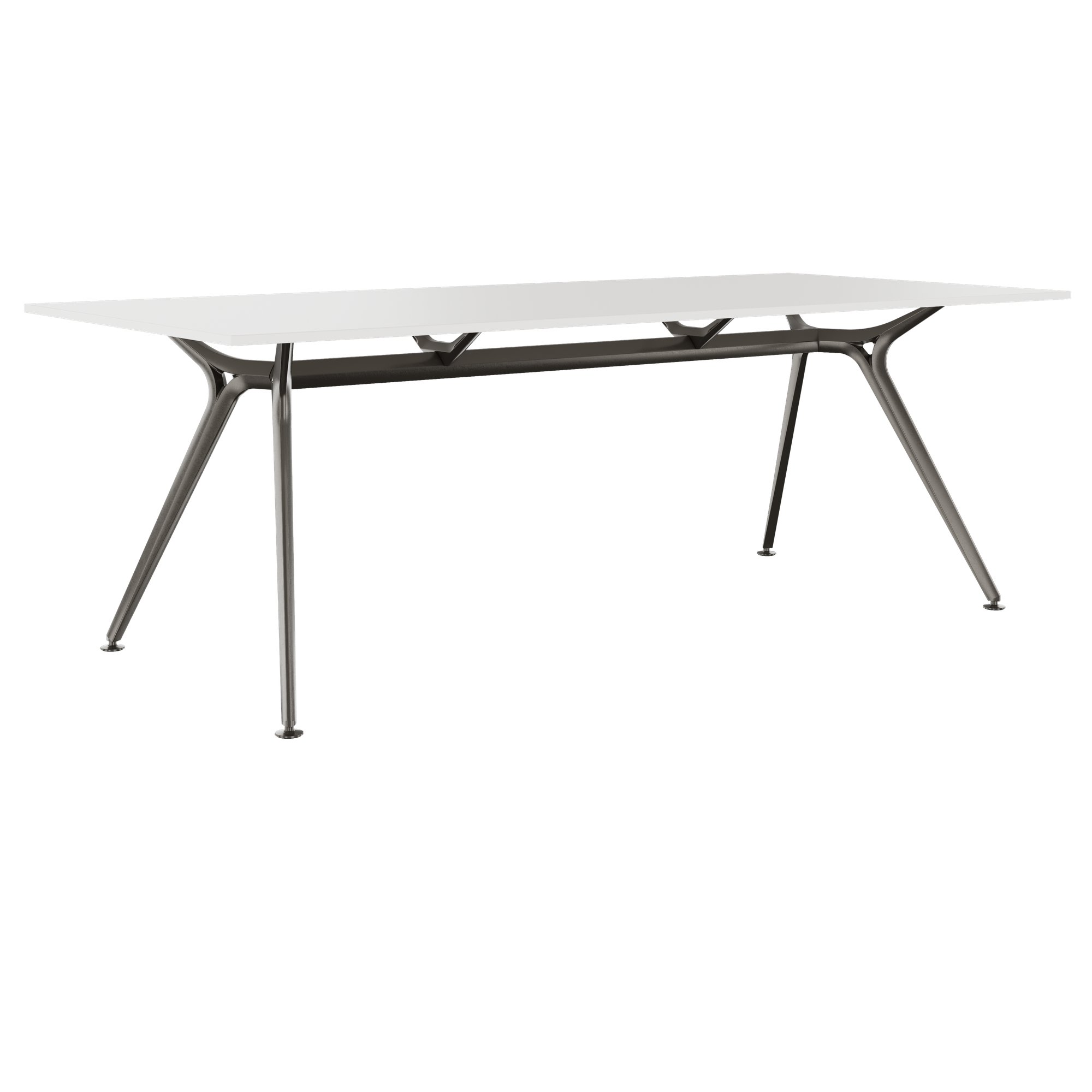 ARKONIS Schreibtisch | 2000-2200 x 745 mm, optionale Kabelklappe und Kniesichtblende - 25 Main Image