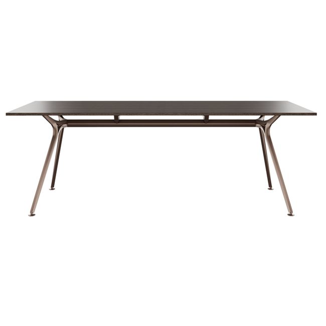 ARKONIS Schreibtisch | 2000-2200 x 745 mm, optionale Kabelklappe und Kniesichtblende