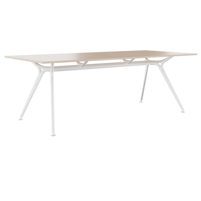 ARKONIS Schreibtisch | 2000-2200 x 745 mm, optionale Kabelklappe und Kniesichtblende