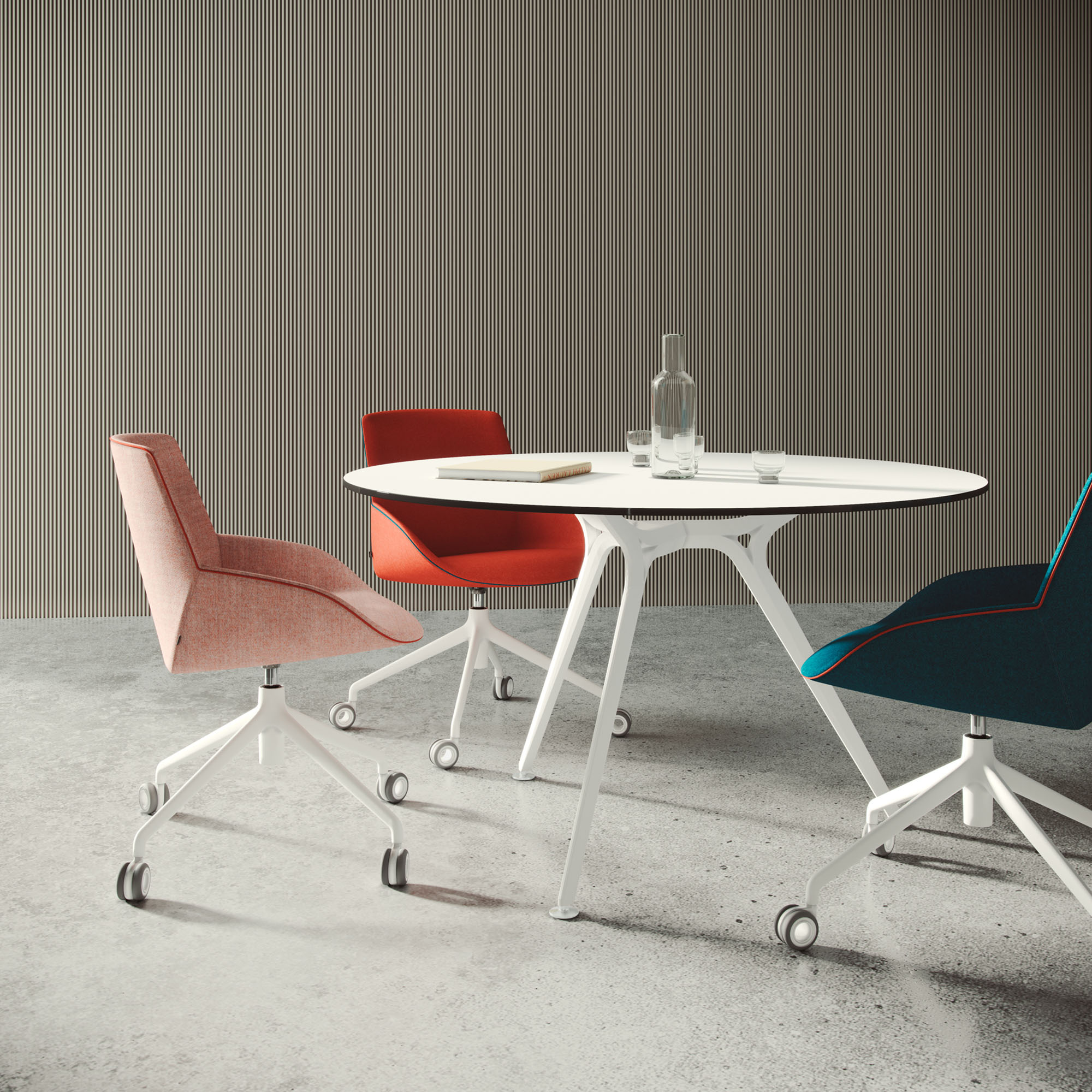 ARKONIS Besprechungstisch | 1000-1600 x 745 mm, rund - 5 Main Image