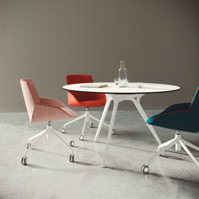 ARKONIS Besprechungstisch | 1000-1600 x 745 mm, rund