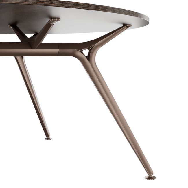 ARKONIS Besprechungstisch | 1000-1600 x 745 mm, rund