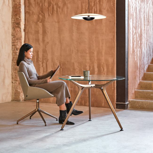 ARKONIS Besprechungstisch | 1000-1600 x 745 mm, rund