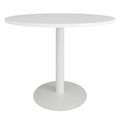 OPTIMA Besprechungstisch | Rund, Ø800-1500 mm, Weiß - 1 Thumbnail Image