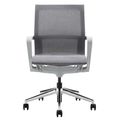 PROV Bürodrehstuhl | Atmungsaktiver Netzrücken, Wippmechanik, Grau - 6 Thumbnail Image
