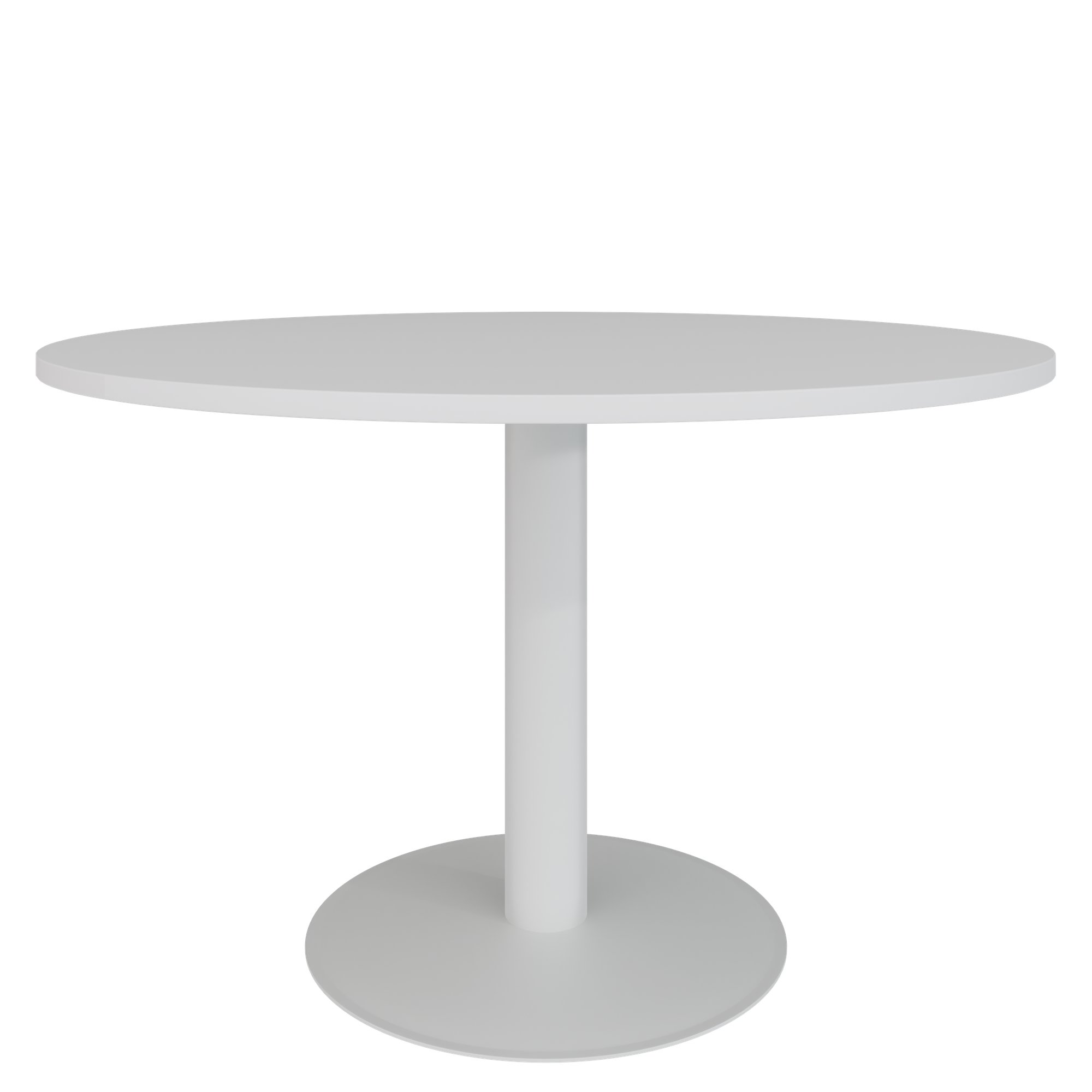 OPTIMA Besprechungstisch | Rund, Ø800-1200 mm, Perlgrau - 1 Main Image