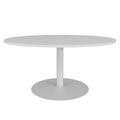 OPTIMA Besprechungstisch | Rund, Ø800-1200 mm, Perlgrau