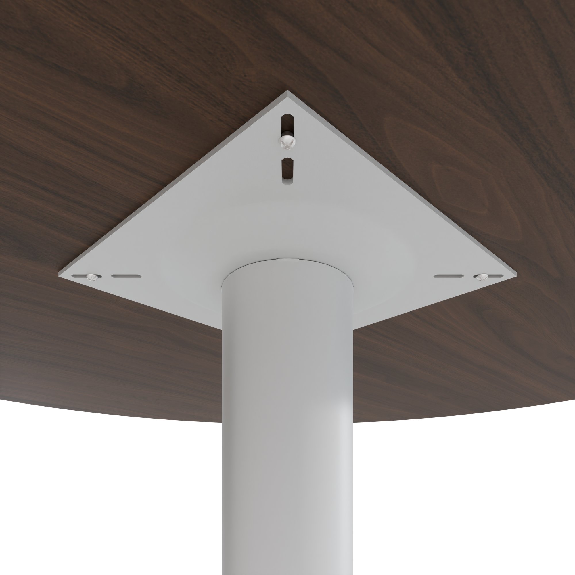 OPTIMA Meeting table | Round, Ø800-1200 mm, Walnut  - 3 Main Image