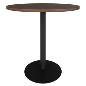 OPTIMA Besprechungstisch | Rund, Ø800-1200 mm, Nussbaum