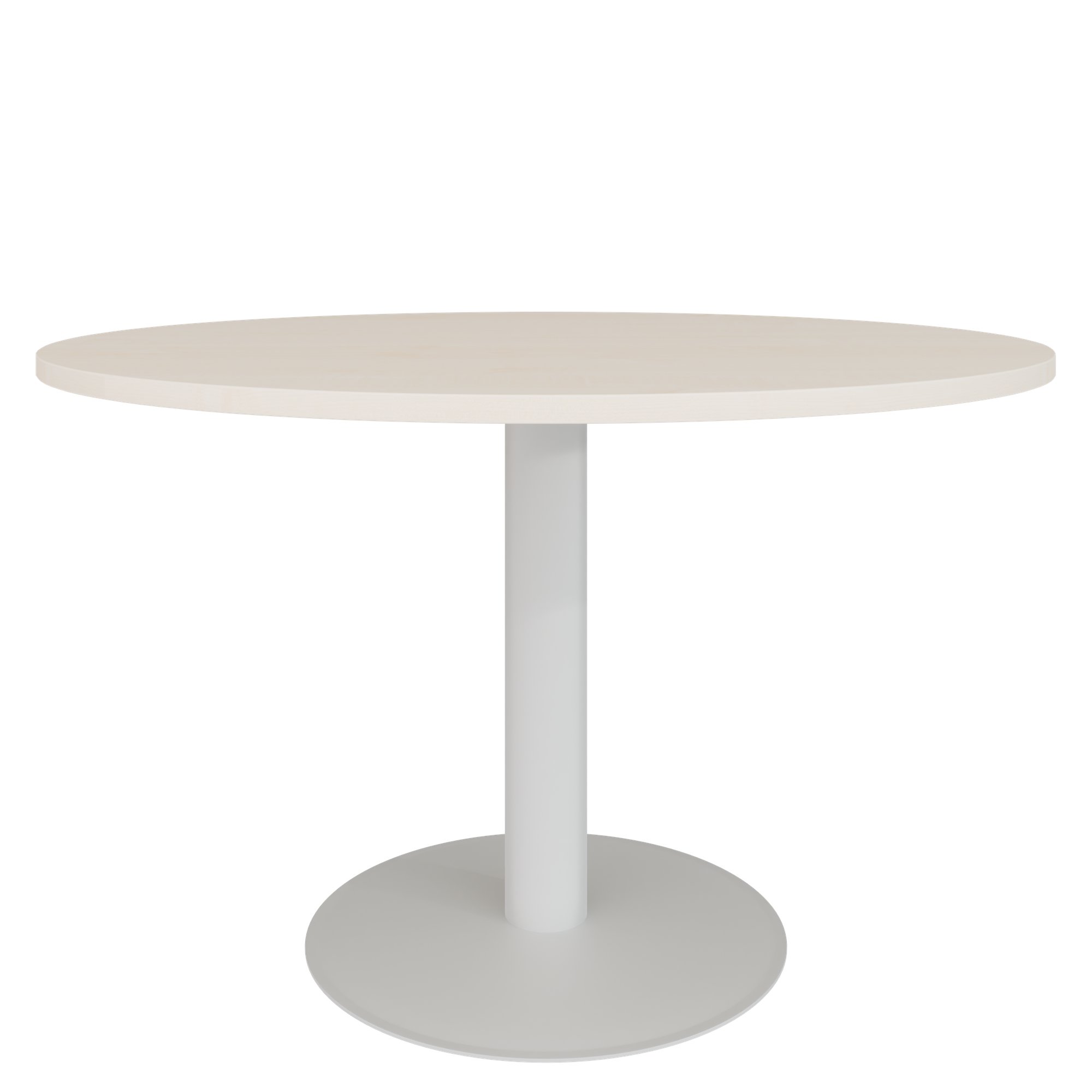 OPTIMA Besprechungstisch | Rund, Ø800-1200 mm, Ahorn - 1 Main Image