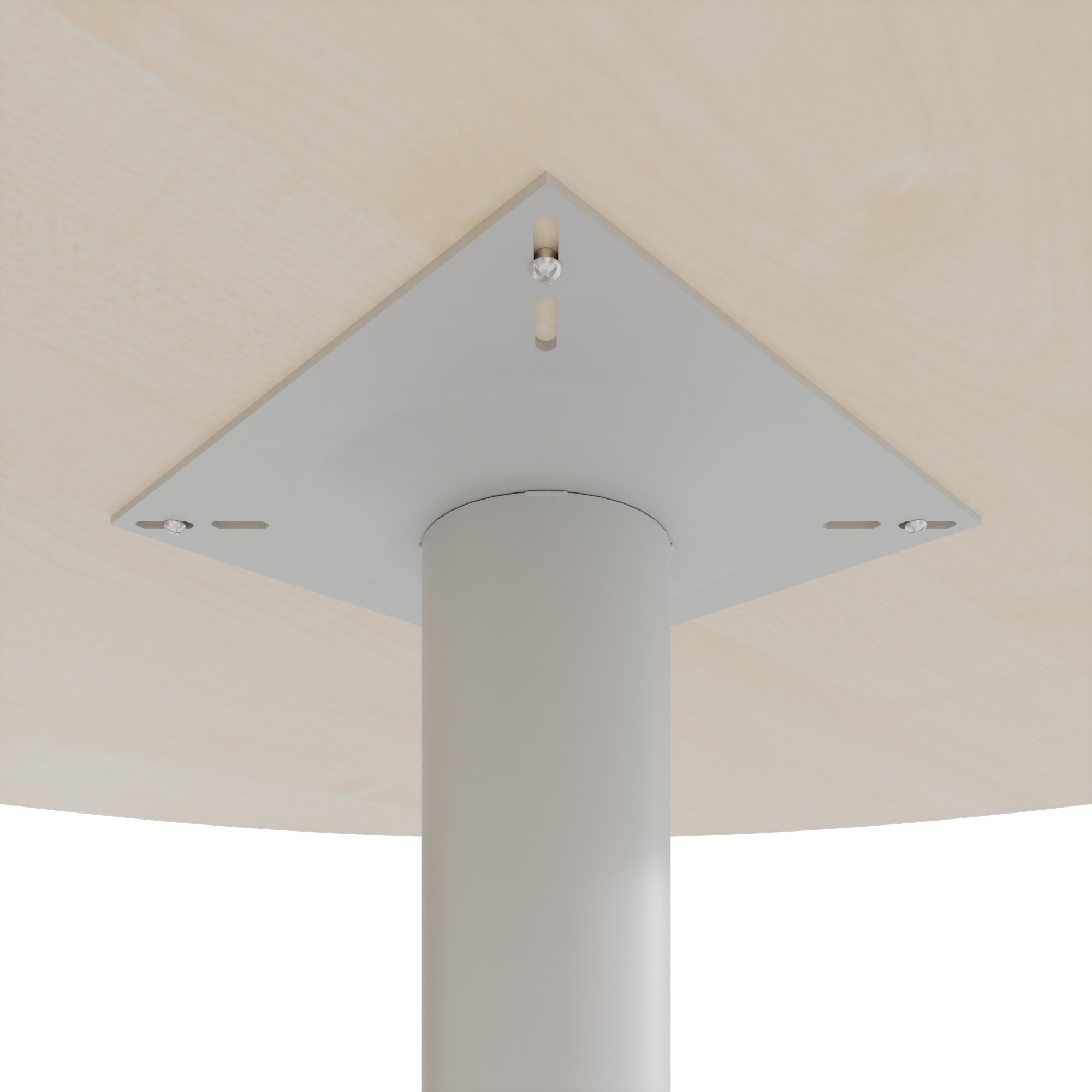 OPTIMA Besprechungstisch | Rund, Ø800-1200 mm, Ahorn - 3 Main Image