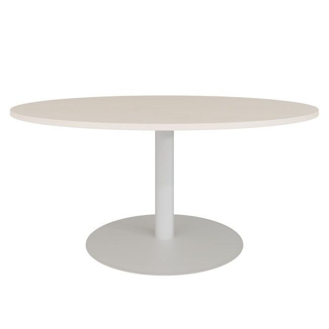 OPTIMA Besprechungstisch | Rund, Ø800-1200 mm, Ahorn