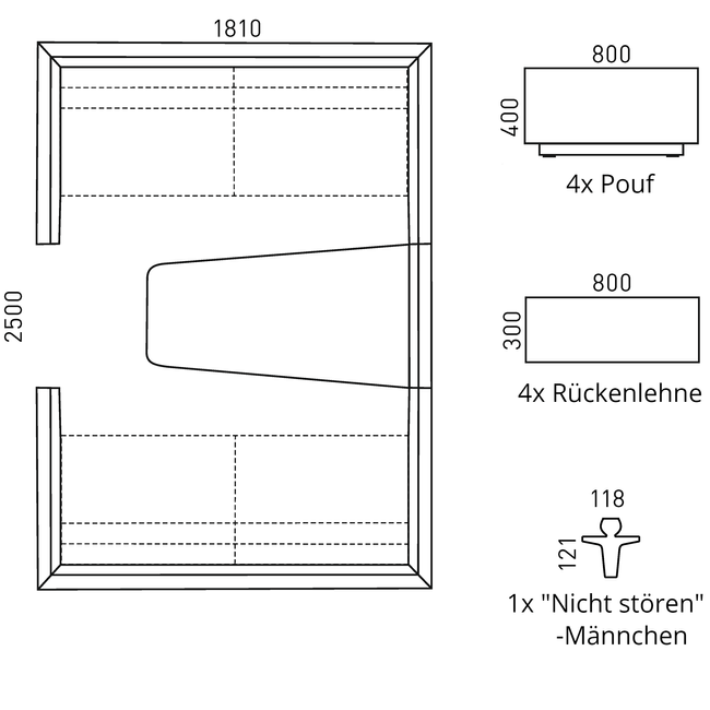 JAZZ SILENT BOX | Akustik Meetingpoint, schallabsorbierend