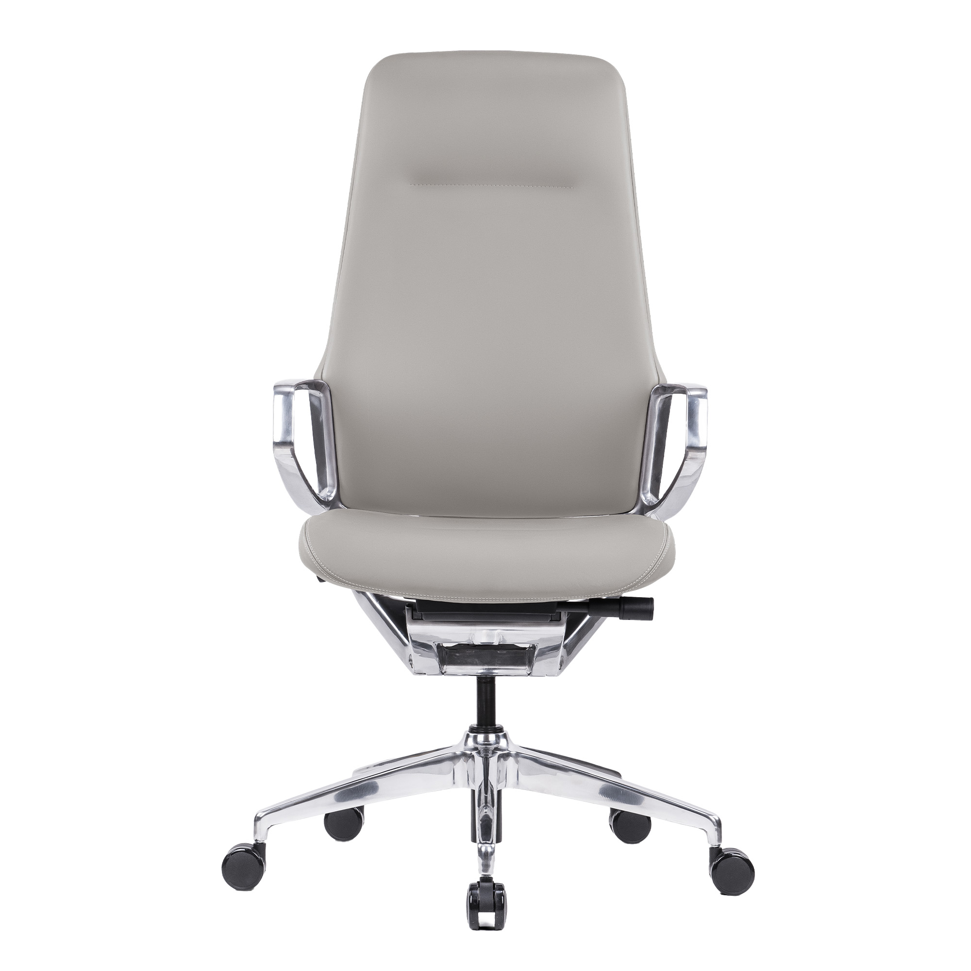 Chaise de bureau pivotante ARICO | Mécanisme synchrone, beige - 8 Main Image