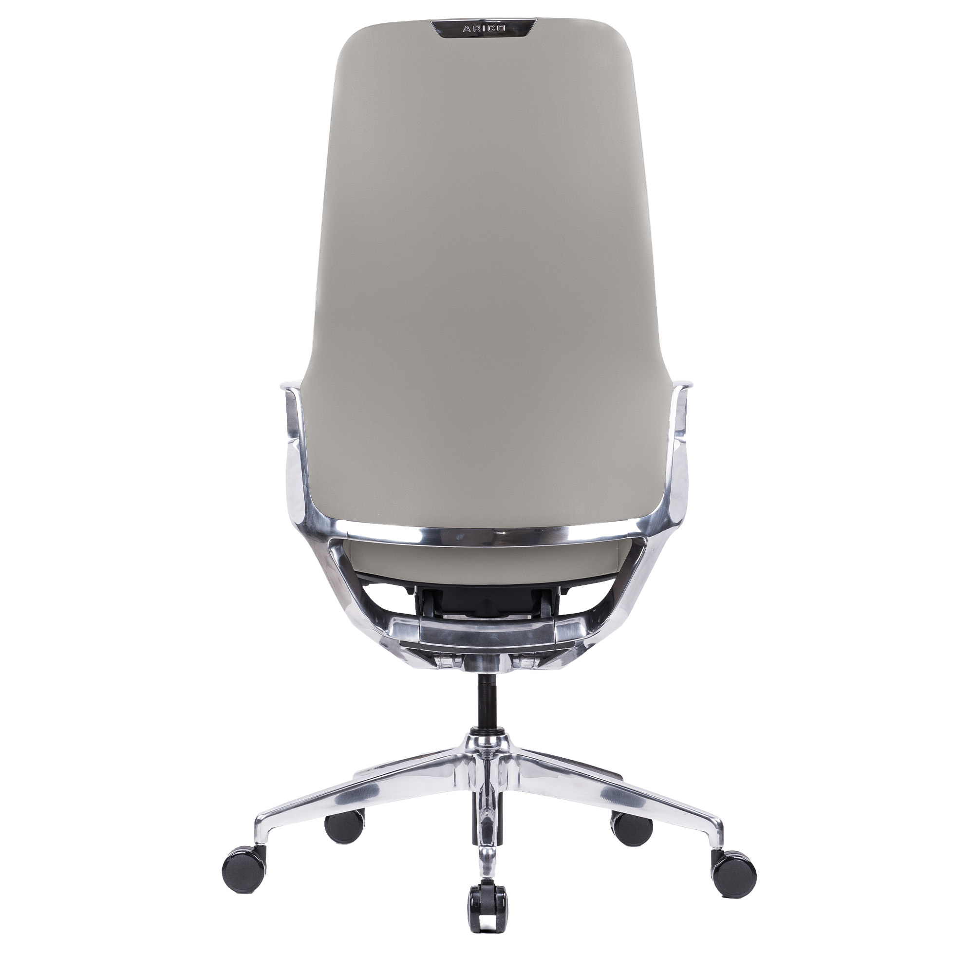 Chaise de bureau pivotante ARICO | Mécanisme synchrone, beige - 11 Main Image