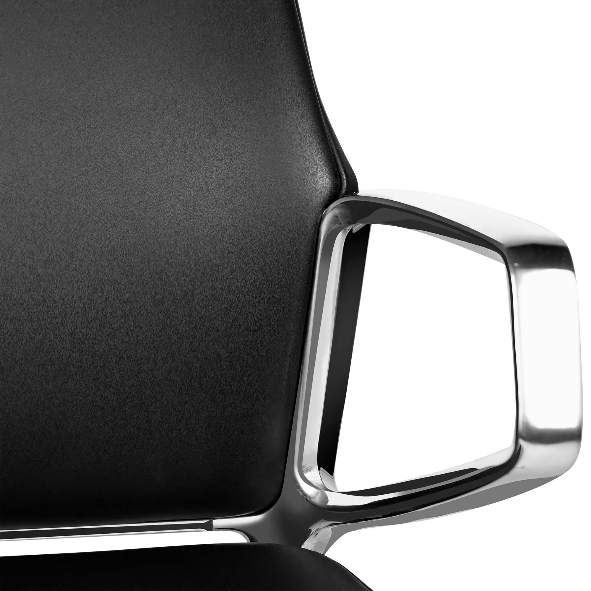 Chaise de bureau pivotante ARICO | Mécanisme synchrone, beige - 14 Main Image