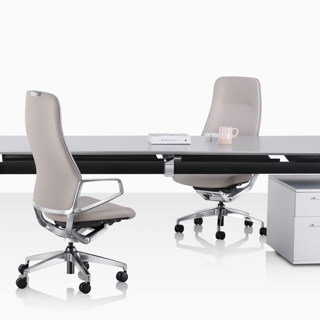 ARICO Bürodrehstuhl | Synchronmechanik, Beige