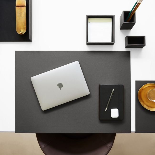 VALENTIA Schreibtischunterlage | 500-900 mm, mit Kantenschutz