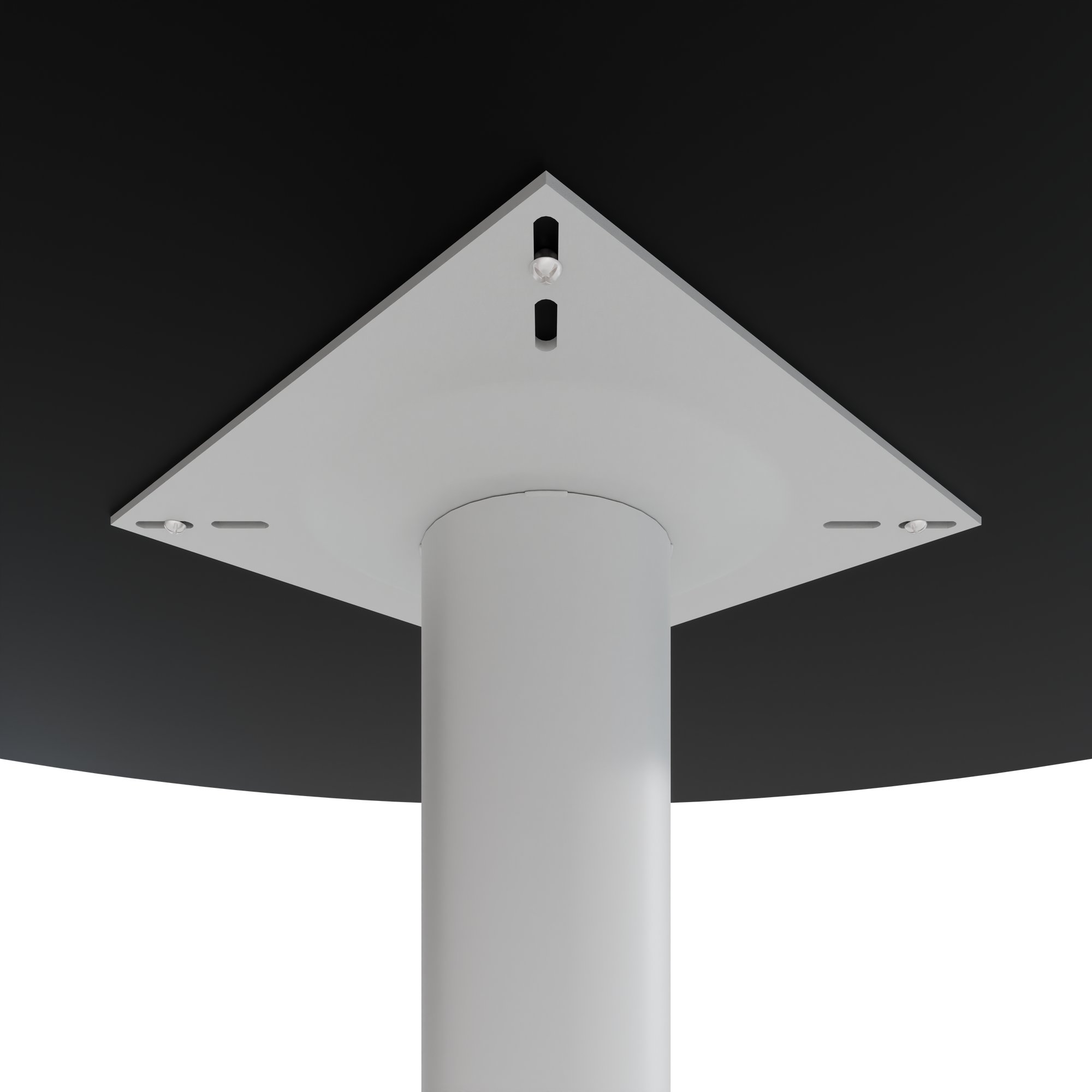 OPTIMA Besprechungstisch | Rund, Ø800-1500 mm, Schwarz - 3 Main Image