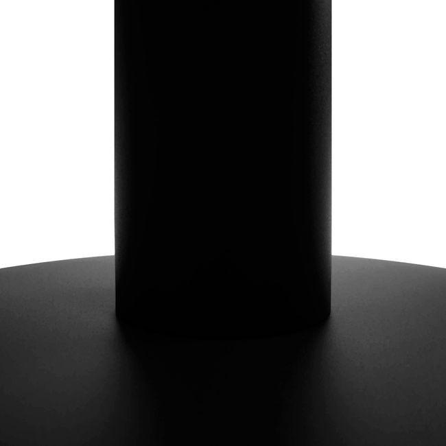 OPTIMA Besprechungstisch | Rund, Ø800-1500 mm, Schwarz