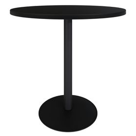 OPTIMA Besprechungstisch | Rund, Ø800-1500 mm, Schwarz