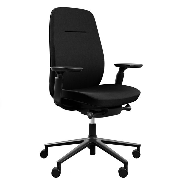 profim - PACE Bürodrehstuhl | Synchronmechanik, Vollpolster, Schwarz