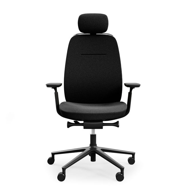 profim - PACE Bürodrehstuhl | Synchronmechanik, Vollpolster, Schwarz