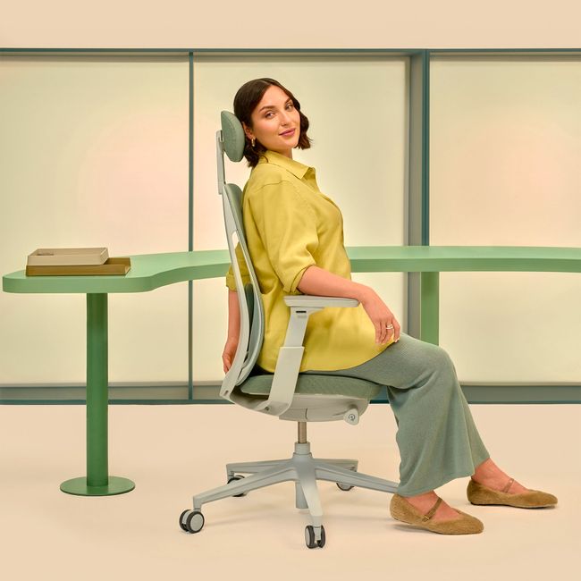 profim - PACE Bürodrehstuhl | Synchronmechanik, Netzrücken, Schwarz