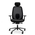 profim - PACE Bürodrehstuhl | Synchronmechanik, Netzrücken, Schwarz