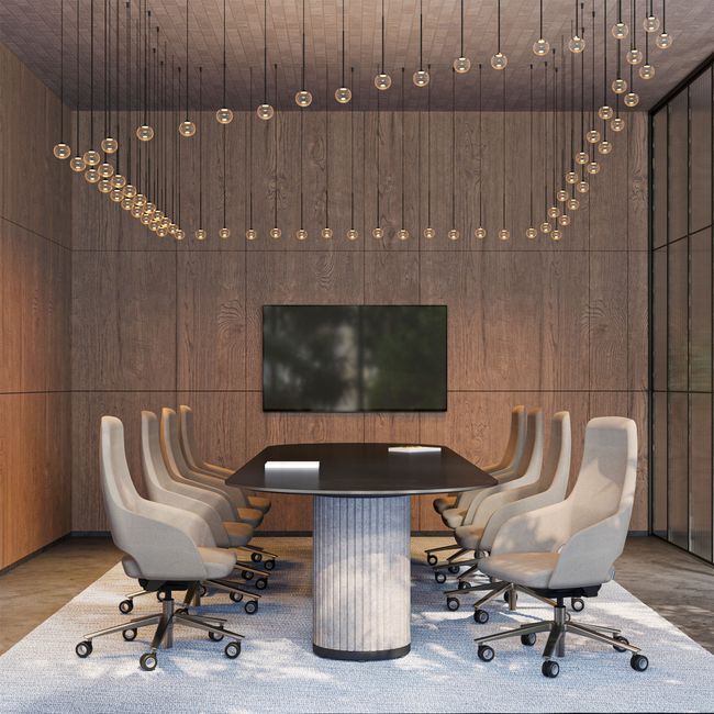 SANDIE Besucherstuhl | Mittlere Rückenlehne, Synchronmechanik