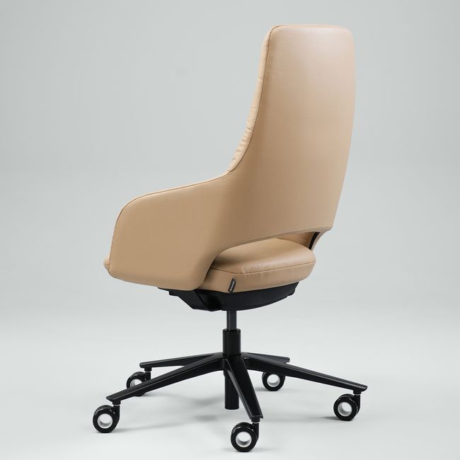 SANDIE Bürodrehstuhl | Mittlere Rückenlehne, Synchronmechanik, 5-Stern-Fußkreuz