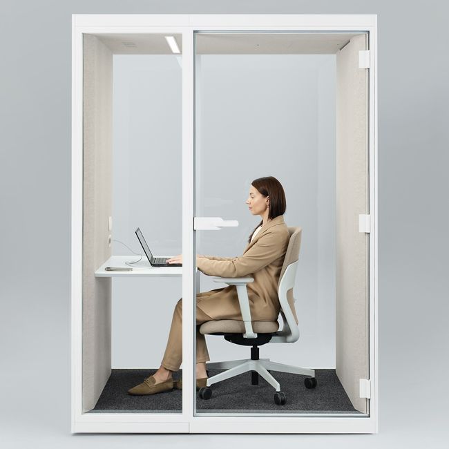 SONUS S Plus Telefonbox | Raum-in-Raum, Schallschutz, Für 1 Personen