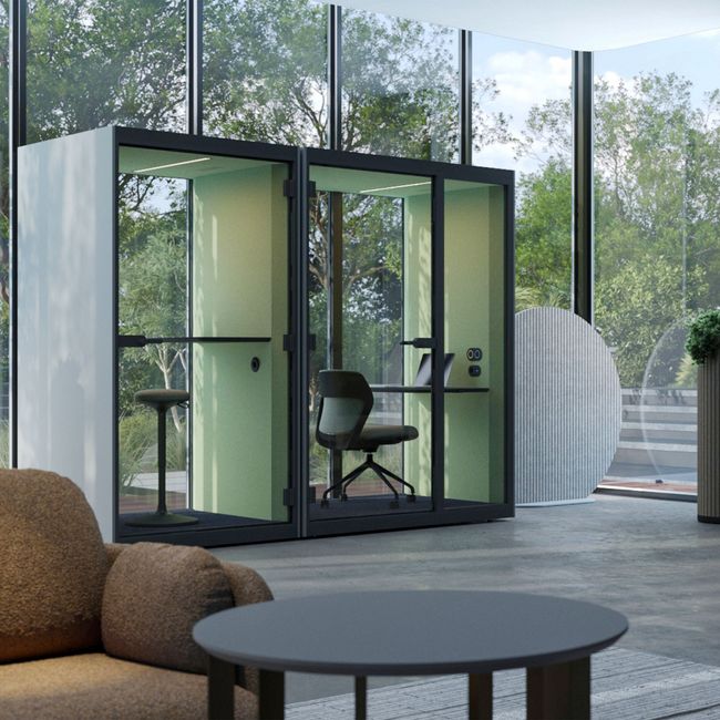 SONUS S Plus Telefonbox | Raum-in-Raum, Schallschutz, Für 1 Personen