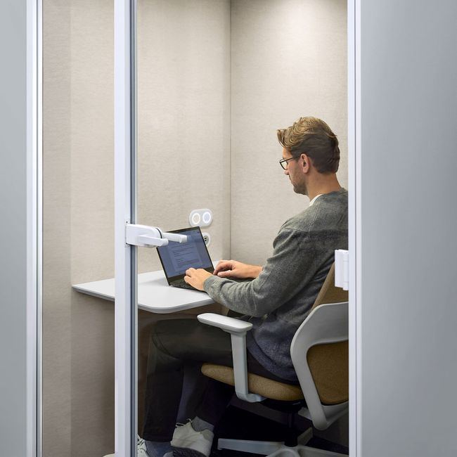 SONUS S Plus Telefonbox | Raum-in-Raum, Schallschutz, Für 1 Personen