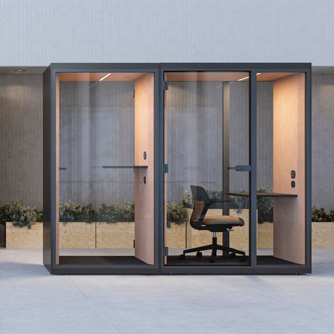 SONUS S Plus Telefonbox | Raum-in-Raum, Schallschutz, Für 1 Personen