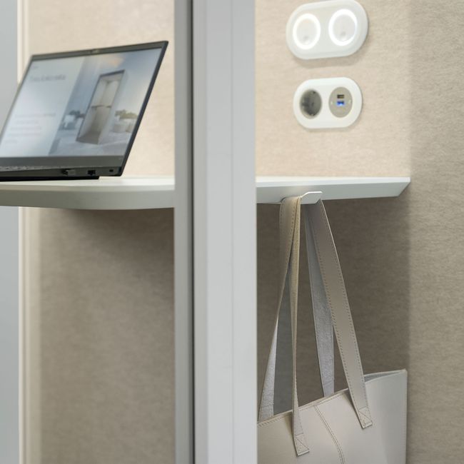 SONUS S Plus Telefonbox | Raum-in-Raum, Schallschutz, Für 1 Personen